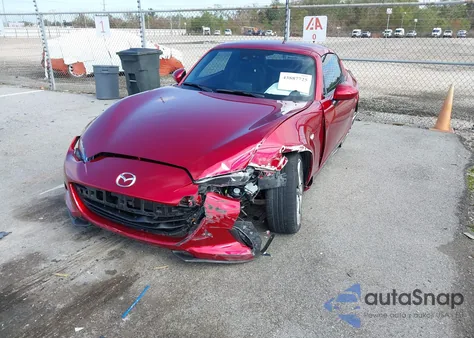 2023 Mazda Mx-5 Miata Rf Grand Touring z USA, uszkodzony, nr VIN JM1NDAM73P0552108